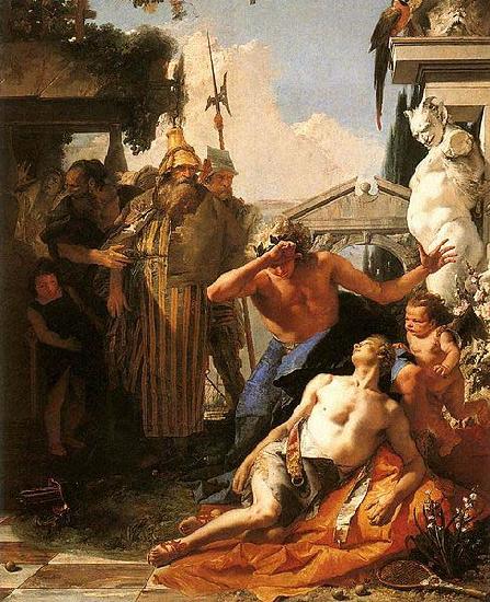 Giovanni Battista Tiepolo Death of Hyacinth.